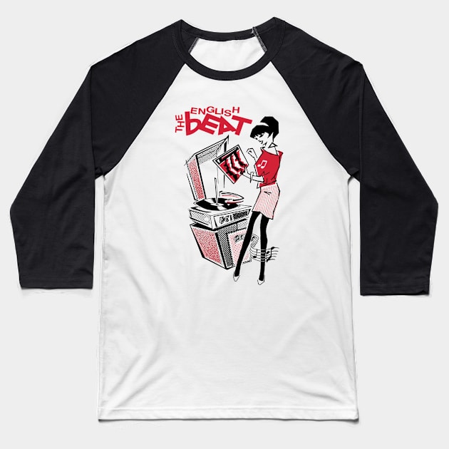 The English Beat Baseball T-Shirt by Timeless Chaos